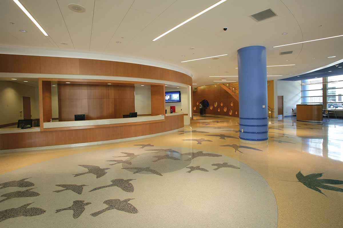 Wisconsin Terrazzo: Children's Hospital